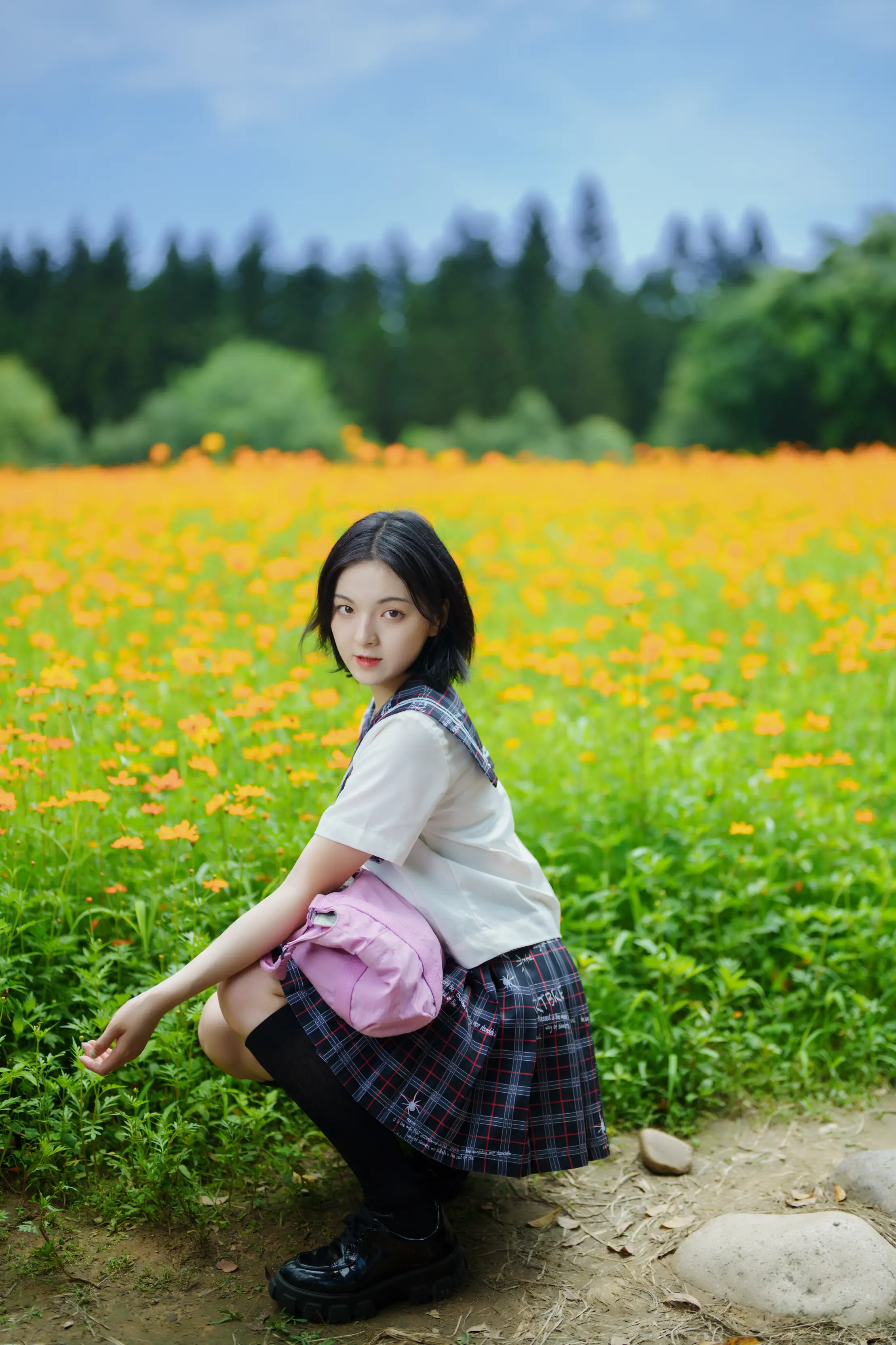 [YITUYU] 2021.11.12 Vol.441 – JK girl in the flower field dudu#[51P]-26